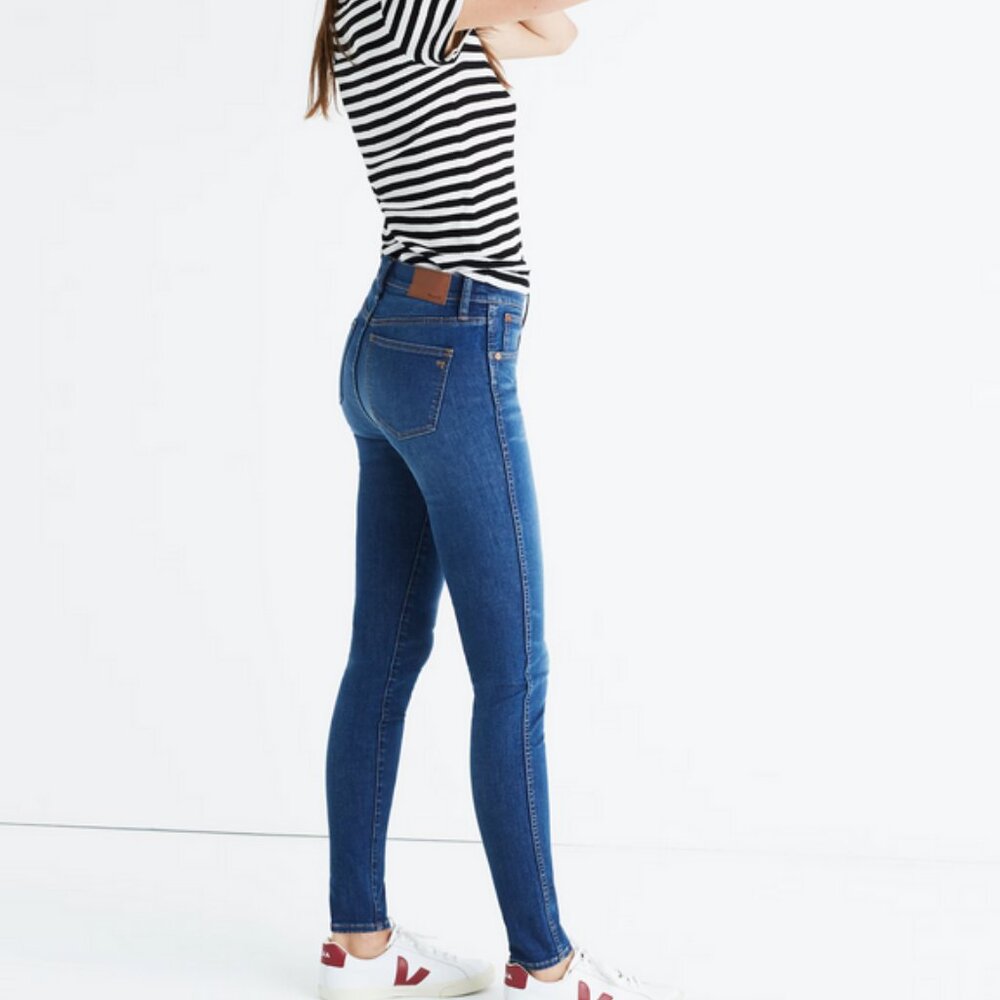 Madewell 9" Mid-Rise Skinny Jeans - Picture 2 of 7